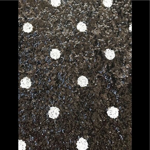 J Crew Polka Dot Sequins Top - Picture 5 of 7